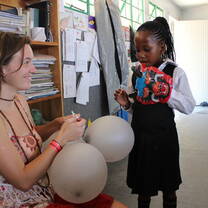 Volunteers in South Africa 