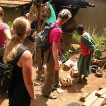 RWEYOWA Uganda volunteers during outreach program