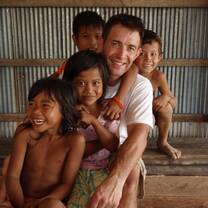 Making friends in Cambodia