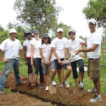 A DWC team of volunteers in Kenya