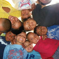 Some of our program participants, ready for English class!