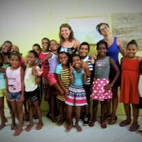 English classes with the kids of Passagem Teaching English, Youth Development, Environmental Conservation, Education