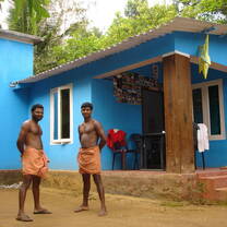 Completed house built by Yearoutindia volunteers