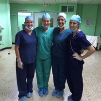 Volunteers at Rivas Hospital