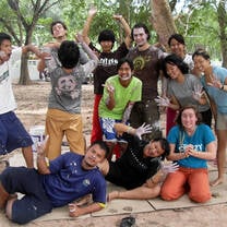 Volunteers in Thailand with Volunteers for Peace