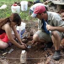 Archaeology and preservation, Fairfield Plantation, Gloucester, Virginia, USA