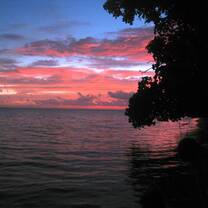Sunset from the camp
