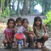 Vounteer in Bali students from the not-for-profit learning center in Bali.