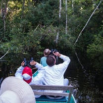 Tracking monkeys, Tapiche Reserve