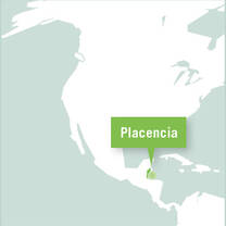Map of Projects Abroad in Belize