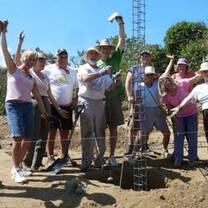 Volunteers celebrate!