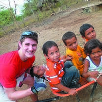 Wheel barrows are for hauling more than sands, dirt, and stone!