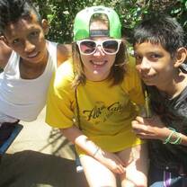 Granada Street Kids - Volunteer with boys