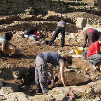 Archaeological dig