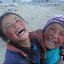 Having a laugh!