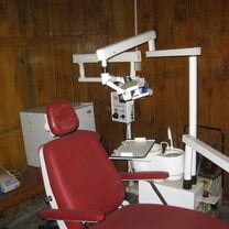The dentist's chair (rural Medical Clinic)