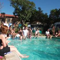 Swimming pool at the volunteer house