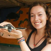 VS conservation volunteer in Sri Lanka