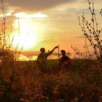 Beautiful sunsets seen in Transylvania