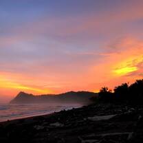 Costa Rica sunset 