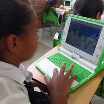 Students from P-K to 5th grade is provided with a personal laptop