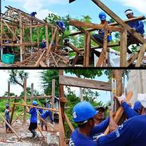 YPDR shelter construction