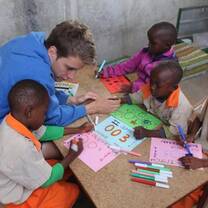 Tanzanian classroom