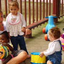 Childcare volunteer with Volunteering Solutions in India