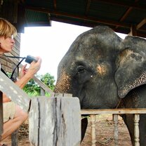 Making friends in Thailand