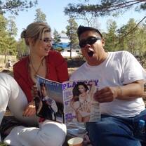 joking around in russia! 