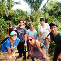 GHEI Volunteers on a farm visit!
