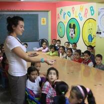volunteer teaching in Morocco