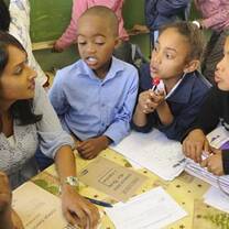 Community volunteers in South Africa