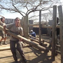 building a rhino enclosure