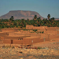 Nubian village in the north of Sudan
