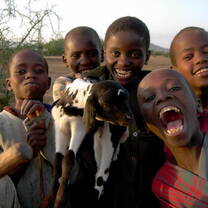 Kids in Tanzania 
