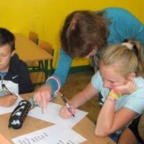 Volunteer teaching English in Poland