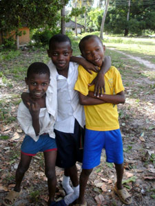 young Tanzanian boys