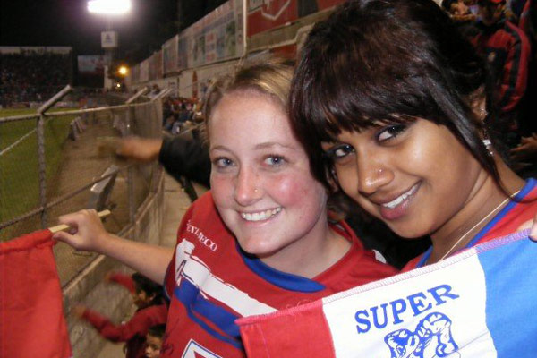 Soccer game in Guatemala