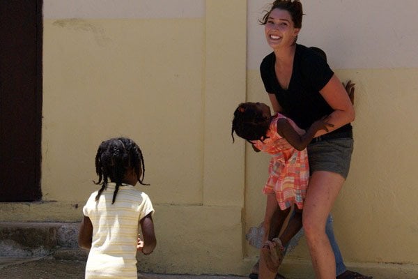 Tasia Duske, VFP volunteer program alum in Haiti